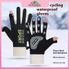 Găng tay ấm áp chống trượt cho xe đạp, chạy bộ mùa thu đông - Thích hợp gym, xe máy 2