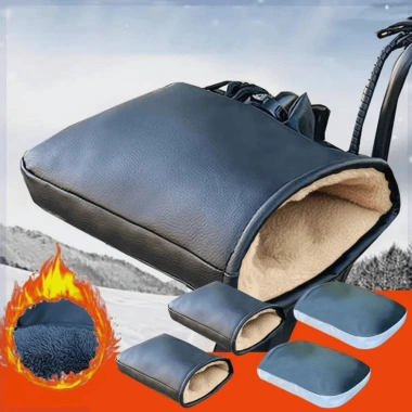 Găng tay ấm áp HYCEO da PU cho xe điện, chống lạnh, chống nước, bảo vệ tay cầm 131.760₫ 7