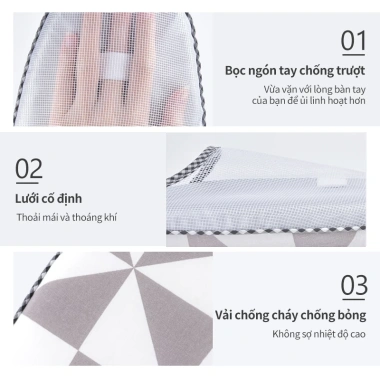 Găng tay bàn ủi Simplus Pink - Chống cháy, chịu nhiệt, không sợ bỏng, chỉ 99.000₫ 7 Găng tay bàn ủi Simplus Pink - Chống cháy, chịu nhiệt, không sợ bỏng, chỉ 99.000₫ 7