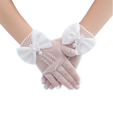 Găng Tay Bé Gái JOY Ren Ngọc Trai - Thanh Lịch, Lưới Cá, Mềm Dễ Đeo, Giá 43.077₫ 7 Găng Tay Bé Gái JOY Ren Ngọc Trai - Thanh Lịch, Lưới Cá, Mềm Dễ Đeo, Giá 43.077₫ 7