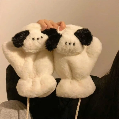 Găng Tay Bông Lót Lông Ấm Áp Nữ - Họa Tiết Dễ Thương CuTe Giá 89.000₫ 8