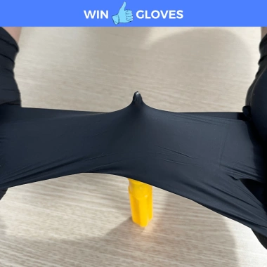 Găng tay cao su đen WIN GLOVES siêu bền - Túi 300 chiếc, giảm còn 149.000₫ 5