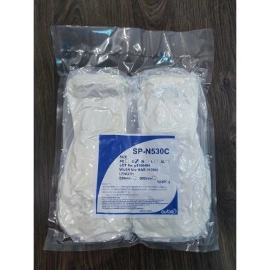 Găng tay cao su nitrile SP N530C không kích ứng da 50 đôi Giá ưu đãi 105.000₫