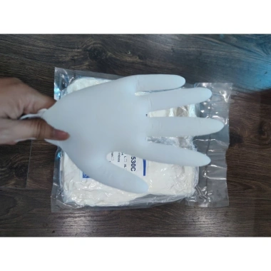 Găng tay cao su nitrile SP N530C không kích ứng da 50 đôi Giá ưu đãi 105.000₫ 8 Găng tay cao su nitrile SP N530C không kích ứng da 50 đôi Giá ưu đãi 105.000₫ 8