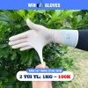 Găng tay cao su trắng 1Kg siêu dai, mềm mại, không mùi - G88 giảm giá, chỉ 55.000đ 7