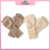 Găng tay cashmere không ngón dệt kim MYPANDA ấm áp cho nam nữ, sinh viên, bé trai và bé gái 7