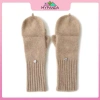 Găng tay cashmere không ngón dệt kim MYPANDA ấm áp cho nam nữ, sinh viên, bé trai và bé gái 9