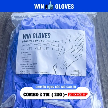 Găng tay CD15 2 lớp cạo mủ - Sửa chữa thuỷ hải sản, túi 1.000gr, bền an toàn 2