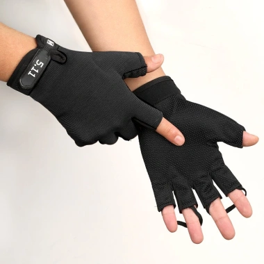 Găng tay chạy xe hở ngón 511 - Siêu nhẹ, bám chắc, giá ưu đãi 57.000đ