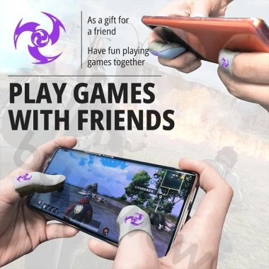 Găng tay chơi Game BlueWow vải bạc cho CODM - Giá giảm 48.312 tới 39.600 VND