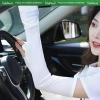 Găng tay chống nắng lụa Nhật Bản 5C cho xe máy, xe đạp - Bảo vệ cả ngày, 48.819₫ 5