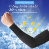 Găng tay chống nắng nam nữ UV UPF50+ vải lụa băng mát lạnh, thiết kế không trơn trượt - Giá 39.800₫ 3