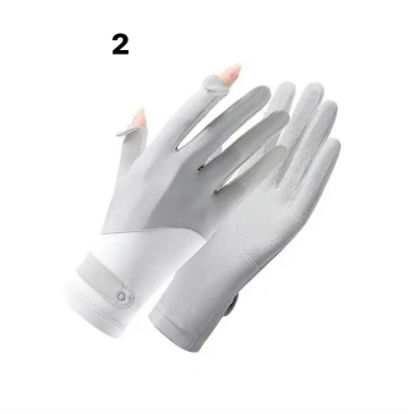 Găng Tay Chống Nắng UV Nữ - Vải Thun Lạnh Cao Cấp, Bảo Vệ Bàn Tay, Giảm Giá
