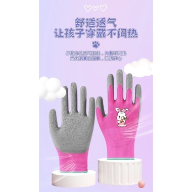 Găng tay chống xước siêu dày cho bé 3‑12 tuổi, thoáng khí, chống đâm thủng, bắt cua chơi với mèo