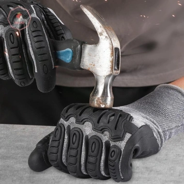 Găng tay cơ khí AACAR chống va đập, chống trượt, giảm chấn cho cứu hộ và bảo vệ 2