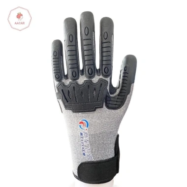 Găng tay cơ khí AACAR chống va đập, chống trượt, giảm chấn cho cứu hộ và bảo vệ 5