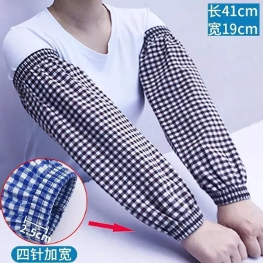 Găng tay cotton nguyên chất cho phụ nữ - Chống mài mòn, bảo vệ dầu mỡ, bụi bẩn khi nấu ăn