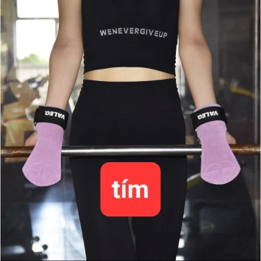 Găng tay da bò thô (da lộn) cho nữ tập Gym - 1 đôi - Giá ưu đãi 172,200₫ 2