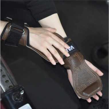 Găng tay da bò VALEO tập Gym + Dây kéo lưng Lifting Grips – Lót tay chắc, giá ưu đãi 178.500₫ 5
