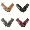 Găng Tay Da Nữ Mùa Đông – Cảm Ứng Len Lót, Chống Gió, Ấm Áp, Da Lộn – 129.334₫ 2