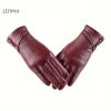 Găng Tay Da Nữ Mùa Đông – Cảm Ứng Len Lót, Chống Gió, Ấm Áp, Da Lộn – 129.334₫ 8