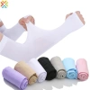 Găng tay dài chống nắng UV bảo vệ tay mùa hè băng lụa, phù hợp ngoài trời 2