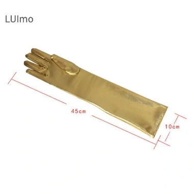 Găng tay dài da ướt LUImo nữ sáng bóng, cao su nhịn cho tiệc SBS - 81.432₫