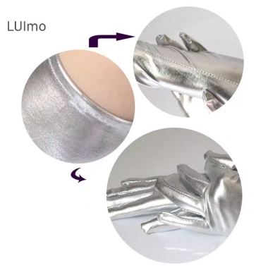 Găng tay dài da ướt LUImo nữ sáng bóng, cao su nhịn cho tiệc SBS - 81.432₫