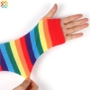 Găng tay dài hở ngón họa tiết sọc cầu vồng thời trang, siêu mềm thoáng mát 44.101₫ 4