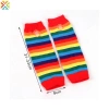 Găng tay dài hở ngón họa tiết sọc cầu vồng thời trang, siêu mềm thoáng mát 44.101₫ 5