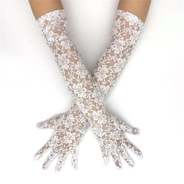 Găng Tay Dài Ren Thanh Lịch Phong Cách Lolita Cho Khiêu Vũ Giá 111.735₫ 5