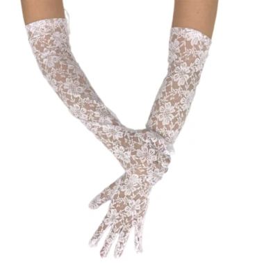 Găng Tay Dài Ren Thanh Lịch Phong Cách Lolita Cho Khiêu Vũ Giá 111.735₫ 9