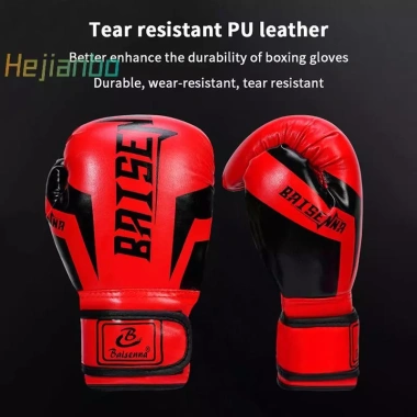 Găng tay đấm bốc Paie Of 6-10 Oz da chống mài mòn, độ bền cao, thiết kế nhân bản MỚI 2 Găng tay đấm bốc Paie Of 6-10 Oz da chống mài mòn, độ bền cao, thiết kế nhân bản MỚI 2