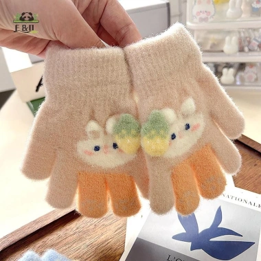 Găng Tay Dệt Kim Dễ Thương 1-5 Tuổi - Ấm Áp, Chống Gió, Full Ngón Mùa Đông 8 Găng Tay Dệt Kim Dễ Thương 1-5 Tuổi - Ấm Áp, Chống Gió, Full Ngón Mùa Đông 8