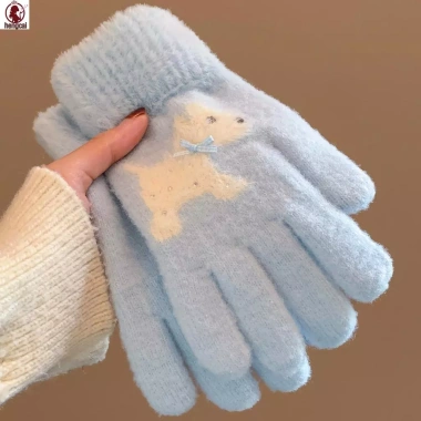 Găng tay dệt kim nữ ấm áp mùa đông, nơ xinh, cảm ứng 5 ngón - Giá 97.416₫ 6 Găng tay dệt kim nữ ấm áp mùa đông, nơ xinh, cảm ứng 5 ngón - Giá 97.416₫ 6