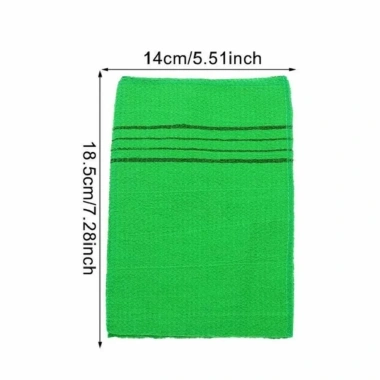 Găng tay đi tắm hai mặt tẩy tế bào chết Ý Châu Á Hàn Quốc Giá chỉ 25.137 VND 3