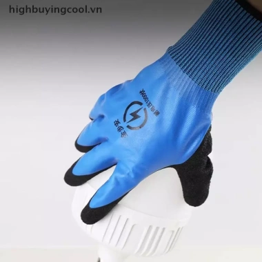 Găng Tay Điện Xanh HCVN 1 Cặp 1.000V Co Giãn Cao Bảo Vệ An Toàn - Giá Ưu Đãi 79.900₫ 4