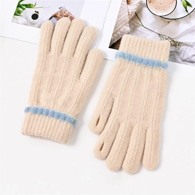Găng tay full ngón HYCEO mùa đông ấm áp, cảm ứng, đàn co giãn dệt kim nữ - 60,480₫ 8