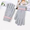 Găng tay full ngón HYCEO mùa đông ấm áp, cảm ứng, đàn co giãn dệt kim nữ - 60,480₫ 9