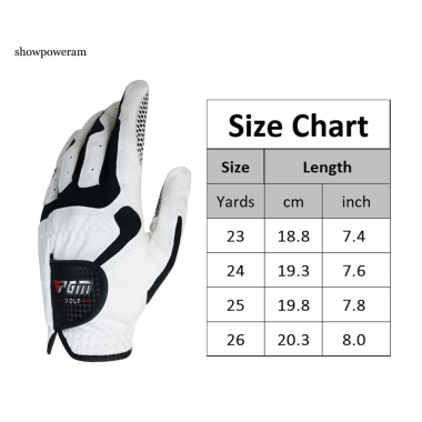 Găng Tay Golf SPM PGM Tay Trái Chống Trơn Trượt, Thoáng Khí, Dùng Ngoài Trời - Giá 218,355₫