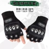 Găng Tay Half Finger Vỏ Thép Xe Máy Thể Dục - Bảo Vệ Khi Đạp Xe Ngoài Trời, Giảm 20% 6