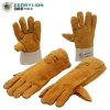 Găng tay hàn vàng Berrylion vải da độn - Chịu nhiệt, giảm giá 75.000đ 3