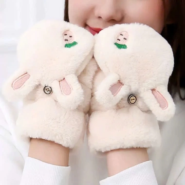 Găng Tay Hở Ngón Nữ Thời Trang Dễ Thương – Giữ Ấm Cổ Tay, Phù Hợp Mùa Đông, Giá Ưu Đãi 92.400₫ 8