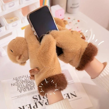Găng tay HYCEO Capybara mùa đông dày chống gió - Thiết kế sang trọng, họa tiết động vật - 183.600₫ 7