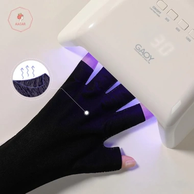 Găng tay không ngón AACAR cho nữ - Chống tia UV nửa ngón mềm, chỉ 15.984₫