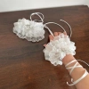Găng Tay Không Ngón Gothic Đen Trắng và Vòng Tay Ren Co Giãn Dễ Thương Phụ Kiện Cosplay Giá 112.200 VND 9