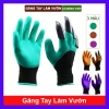 Găng tay làm vườn móng vuốt chống thấm nước, độ bền cao, dễ vệ sinh - Giá chỉ 25.000