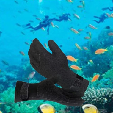 Găng tay lặn cao su tổng hợp 1,5mm chống trượt, giữ ấm, phù hợp câu cá và kayaking - 163k