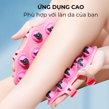 Găng Tay Lăn Massage Đa Năng Giảm Mỏi, Kích Thích Tuần Hoàn Máu Giá 34.000đ
