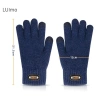 Găng tay len ấm áp mùa đông, cảm ứng, full ngón, dùng cho lái xe - 41.300đ 5